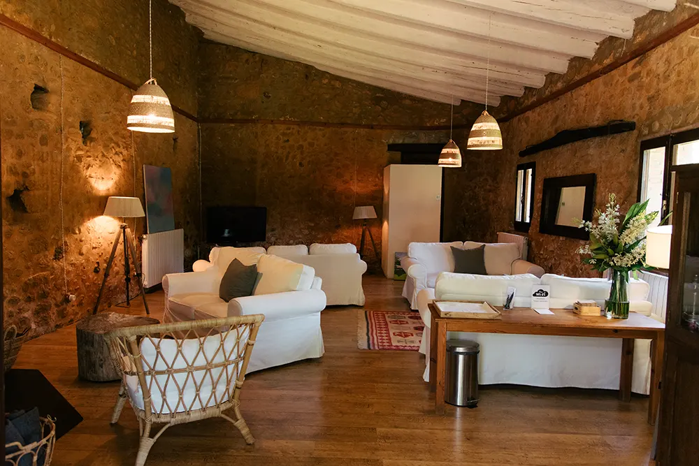 Sala para eventos en el Hotel Masía La Palma